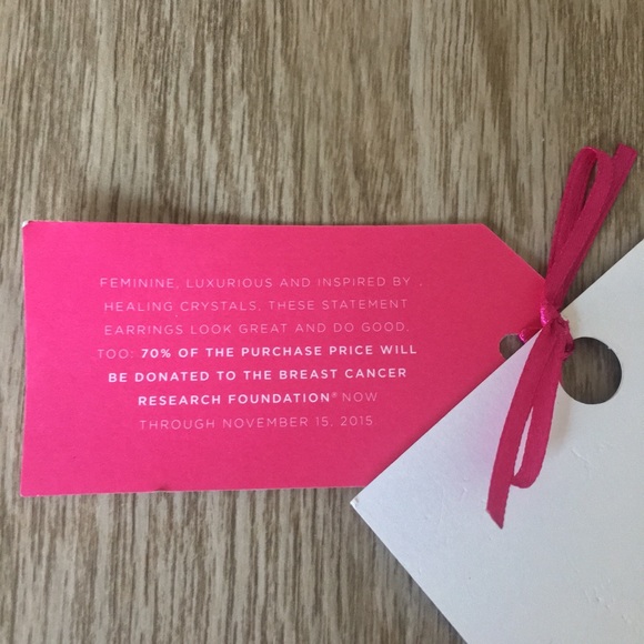 —Ann Taylor Loft—Opaque Crystal statement earrings - Picture 4 of 6